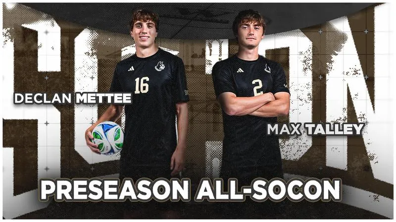 Mettee and Talley Earn Preseason All-SoCon Honors