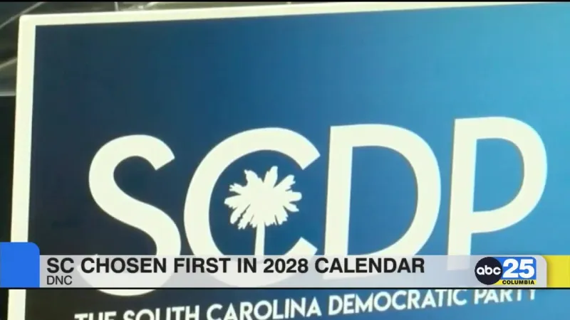 Democrats approve new primary election calendar, SC picked first