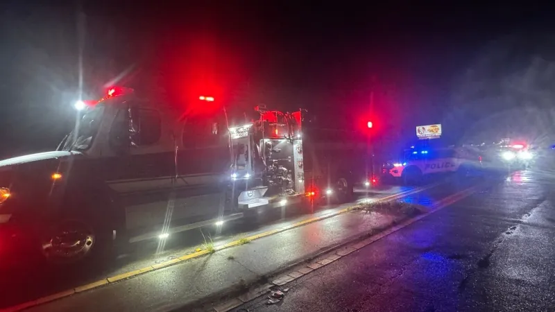 Multiple crews respond to vehicle crash near Highway 701