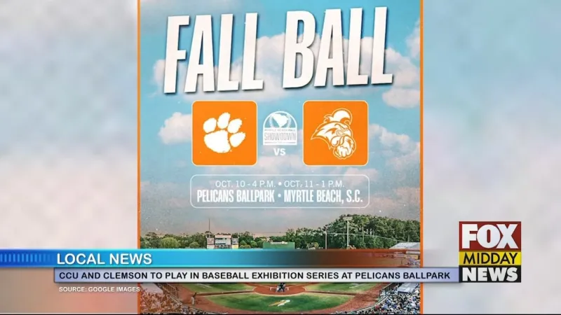CCU & Clemson To Face-Off At Pelicans Ballpark
