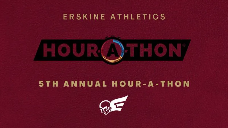 Erskine Athletics | 5th Annual Hour-A-Thon scheduled for August 27