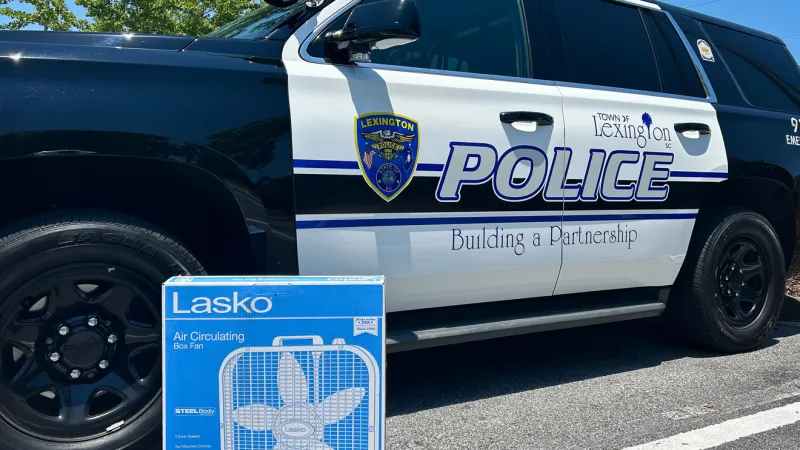 Lexington police 'Operation: Cool Down' gives box fans to residents in need