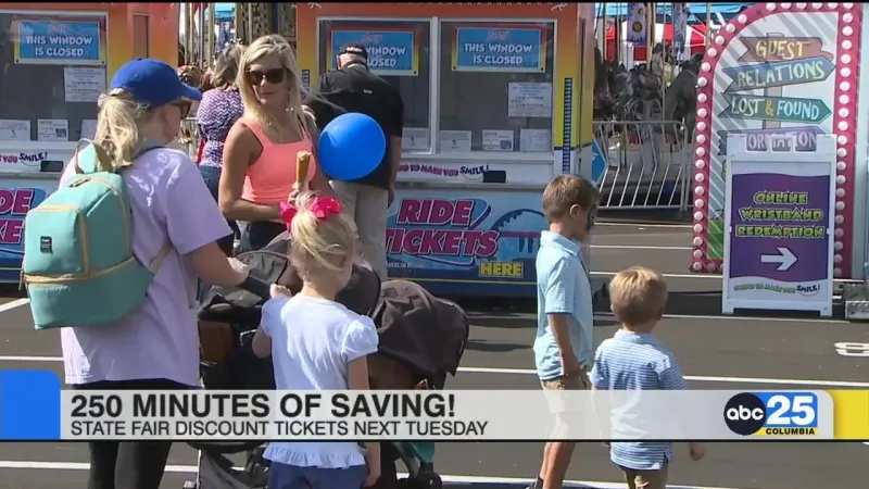 SC fair to hold 250 minutes of saving promotion