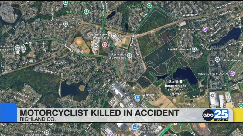Motorcyclist killed in accident