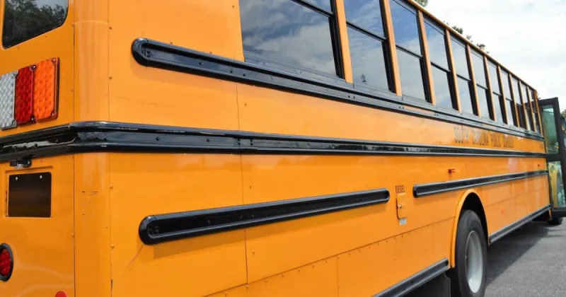 School bus carrying around 40 students crashes into house in SC