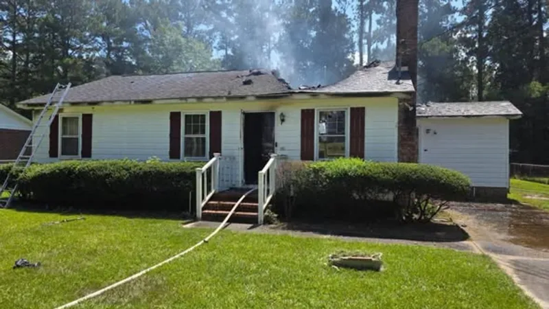 2 residents displaced after Florence Co. house fire