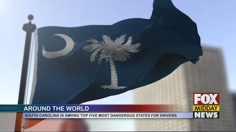 South Carolina Among Top 5 Most Dangerous States For Drivers