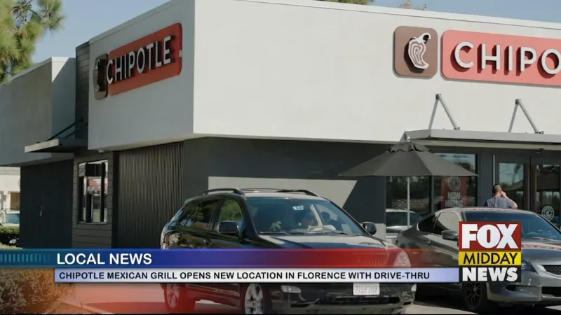 New Chipotle Featuring A "Chipotlane" Opens In Florence