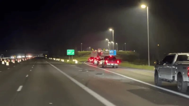 I-26 westbound reopened after all lanes blocked due to reported crash