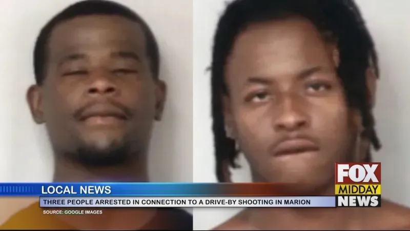 Three People Arrested In Connection To Drive-By Shooting