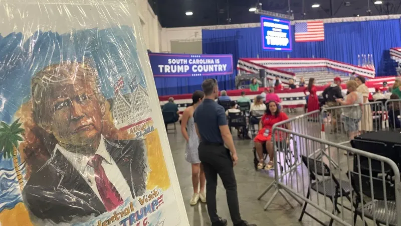 GALLERY: Share your photos, videos of Trump in Myrtle Beach