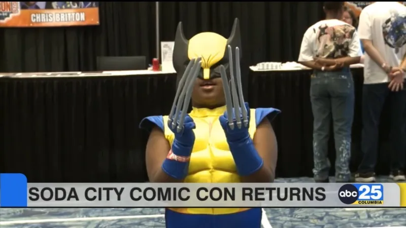 Cosplayers enjoy Soda City Comic Con 2026