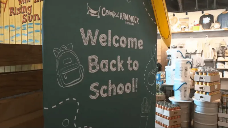Crooked Hammock Brewery hosts back-to-school brunch, supply drive for local students