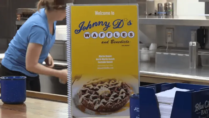 Johnny D's serves up creative specials for National Waffle Day