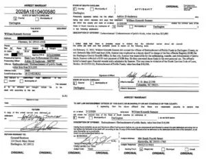 SLED charges former Darlington County Deputy Sheriff with Misconduct in Office, Embezzlement of Public Funds