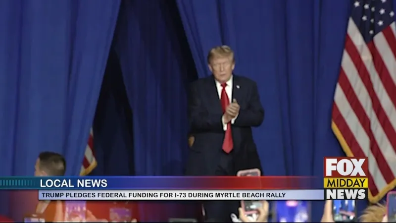 President Trump Pledges Federal Funding For Interstate 73