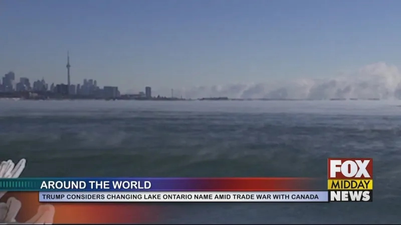 Trump Touts Changing Lake Ontario Name To Lake America