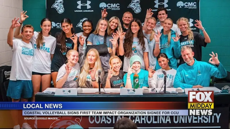 CCU Volleyball Takes On First Team IMPACT Signee for CCU athletics