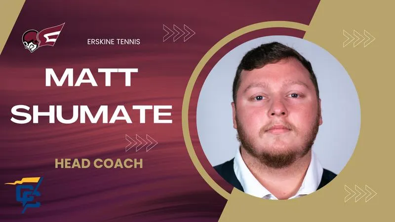 Erskine Tennis | Shumate tabbed as programs' next Head Coach