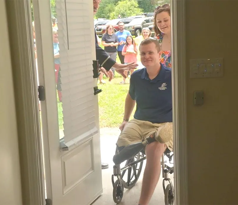 Tunnel to Towers dedicates renovated smart home for injured South Carolina state trooper