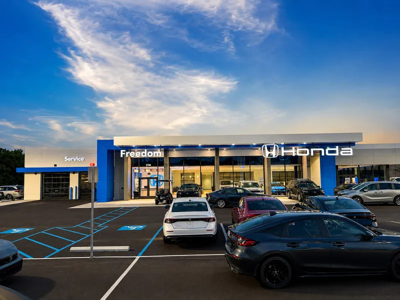 Freedom Honda completes $4M Honda facility renovation; Sumter Dealership features 1st installation nationwide of Honda's redesigned logo