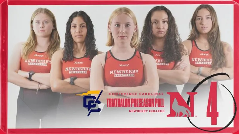 Newberry Women's Triathlon Picked Fourth in First Conference Carolinas Preseason Poll