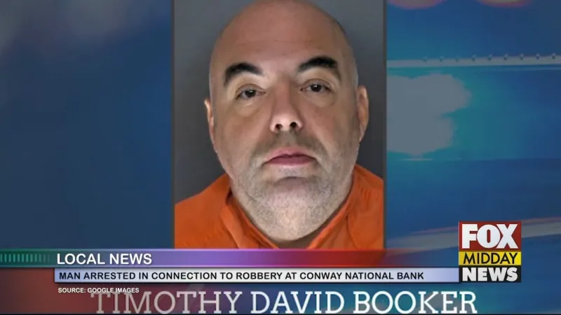 Man Arrested In Connection To Conway Bank Robbery
