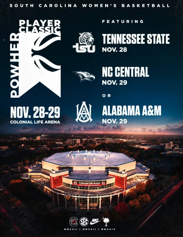 Rae Rose Media, Gamecocks Partner to Host PowHER Player Classic