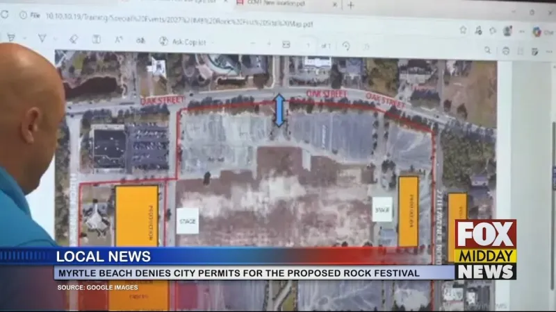 City Of Myrtle Beach Denies Permits For Rock Fest