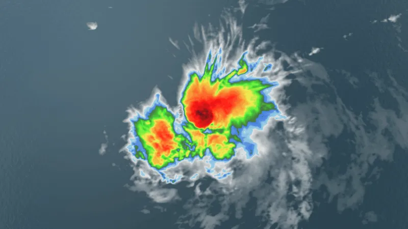 Tropical Storm Dolly forms in the Atlantic