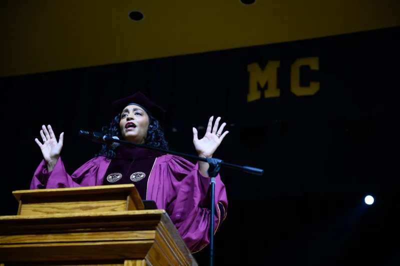 Morris College convocation: 'You didn't get this far just to get this far'