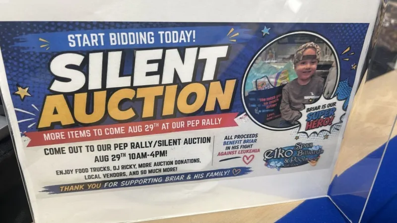 Elko Spas pep rally, silent auction in Horry County to benefit 5-year-old with leukemia