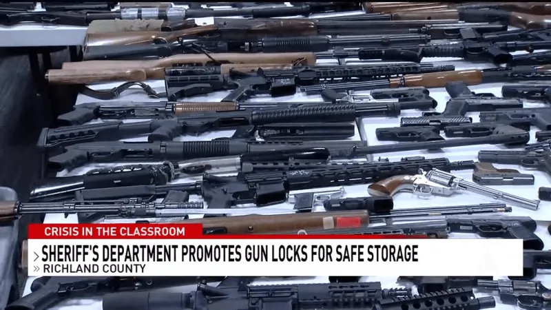 Richland County Sheriff's Department gives away 698 gun safety devices