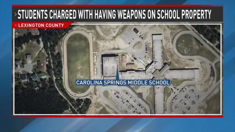 Superintendent addresses weapons found at Lexington middle school