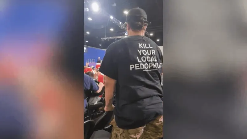 Man and wife escorted from Trump Myrtle Beach rally over shirt with vulgar message