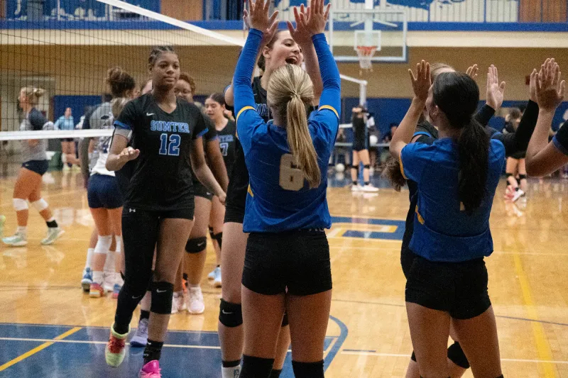 Sumter High volleyball hosts Wilson Hall, East Clarendon after matchup with Crestwood
