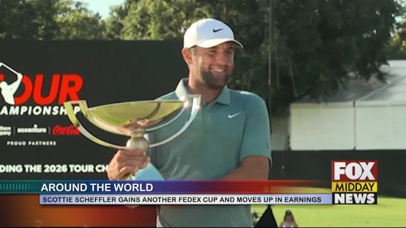 Scottie Scheffler Wins Second FedEx Cup Title