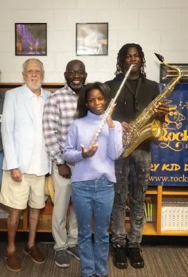 Rock N Roll Rescue Donates Free Instruments to Charleston Students