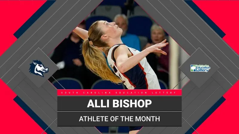 Bishop Tabbed South Carolina Education Lottery Athlete Of The Month