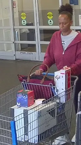 Lexington Police searching for alleged shoplifter accused of taking items from Walmart