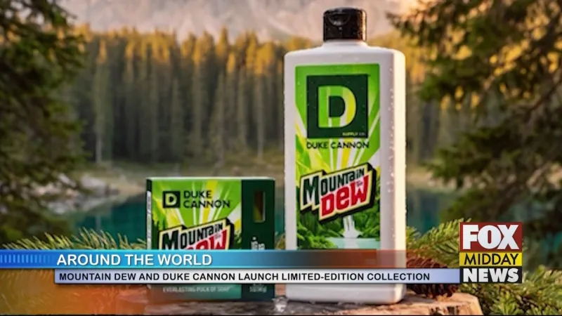 Mountain Dew Launches Limited-Edition Soap And Body Wash