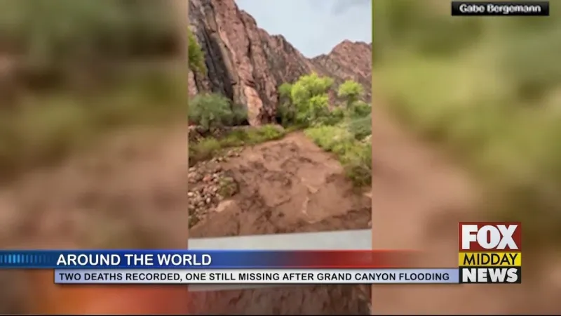 2 People Dead, 1 Still Missing In Grand Canyon Flooding