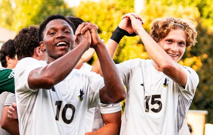 Men's Soccer Wins Home Opener Against Winthrop
