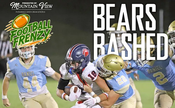 This week in the PICKENS COUNTY COURIER's FOOTBALL FRENZY Sponsored by MOUNTAIN VIEW FUNERALS AND CREMATIONS