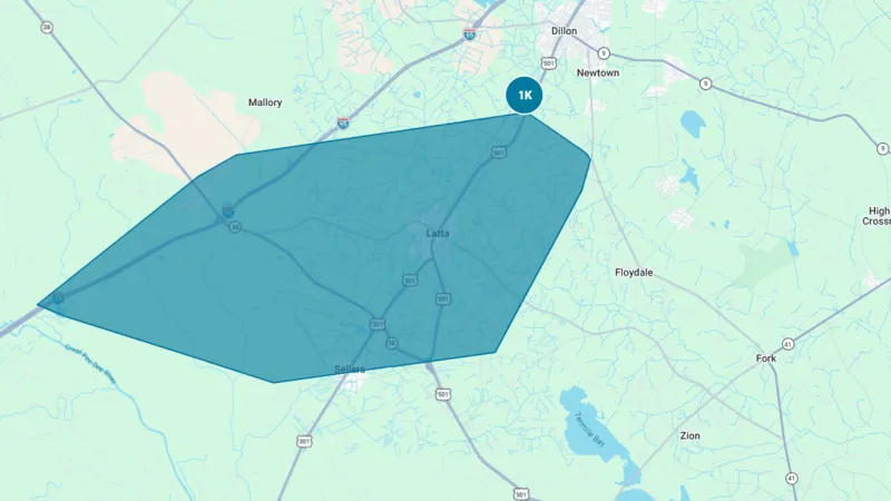 More than 1,500 Dillon Co. customers lose power after morning outage