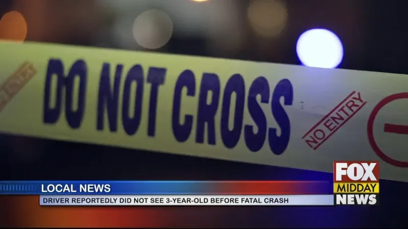 Driver Reportedly Did Not See 3-Year-Old That Was Struck & Killed