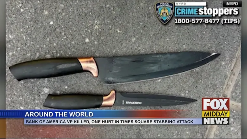 Times Square Stabbing Victim Identified As Bank Of America VP