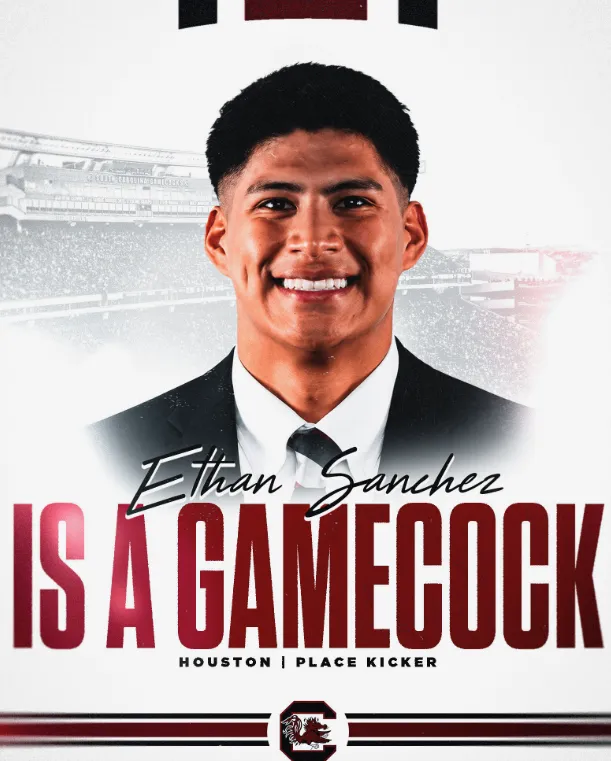 Gamecocks sign Kicker Ethan Sanchez
