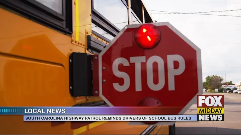 SCHP Reminds Drivers Of Rules Regarding Stopped School Buses