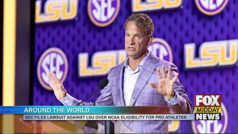 SEC Sues LSU Over Push To Use Former NFL Players